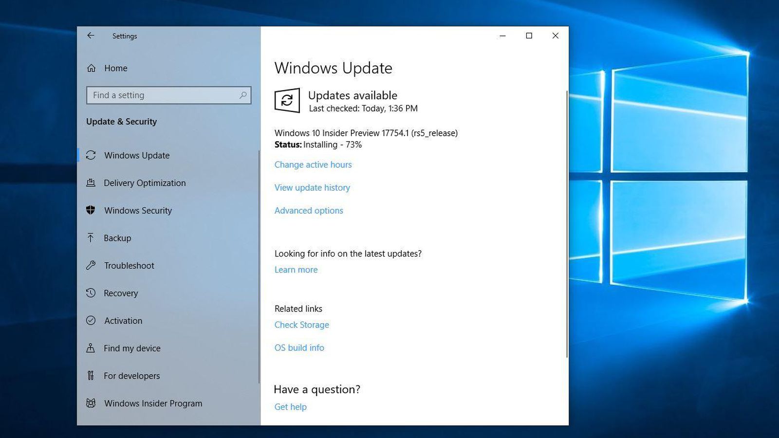 windows 10 update standalone installer